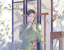 美人叔受_绘画作品