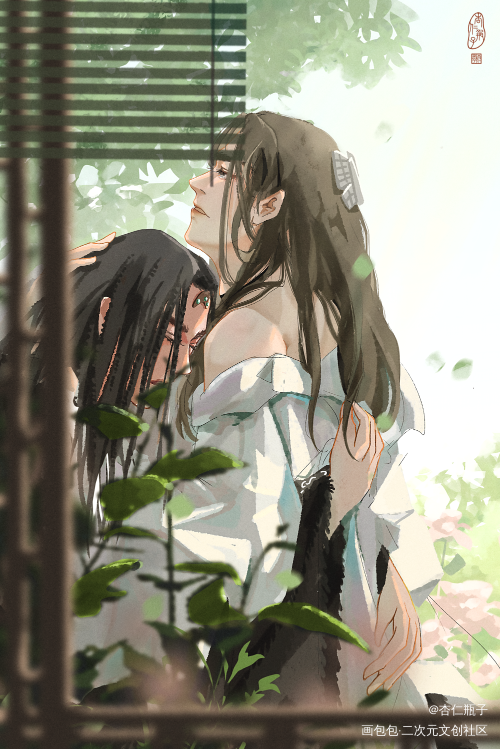 emm。。是可以发的吗_宝莲灯六戬绘画作品