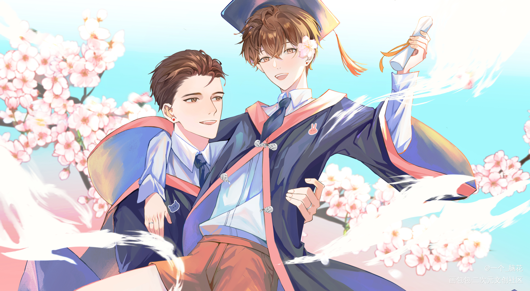 【188】群秀_娘娘腔188男团李程秀邵群绘画作品