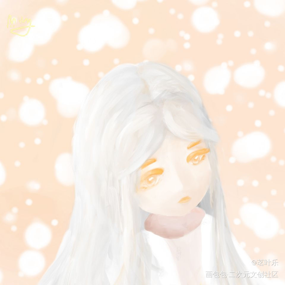 又一只长发_光遇指绘绘画作品
