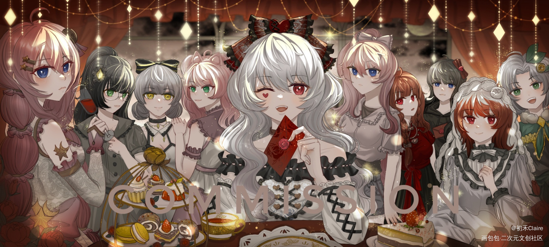 是稿子!_求点评求配文我要上首推插画原创oc绘画作品