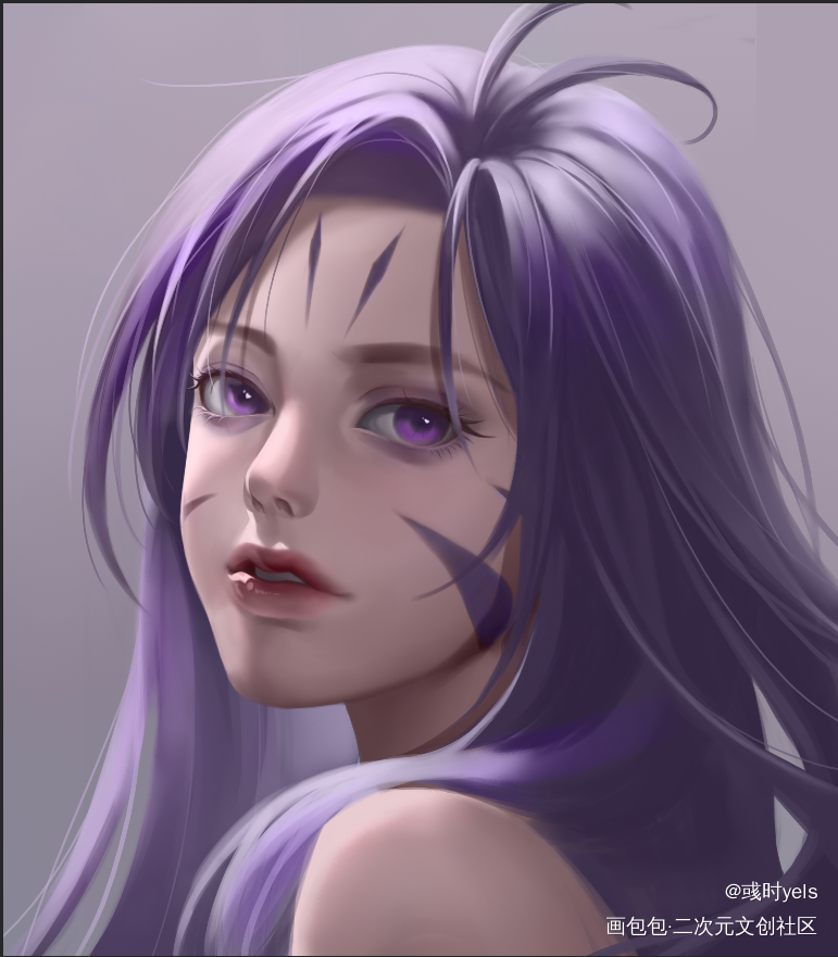 卡莎老婆～_英雄联盟卡莎头像绘画绘画作品