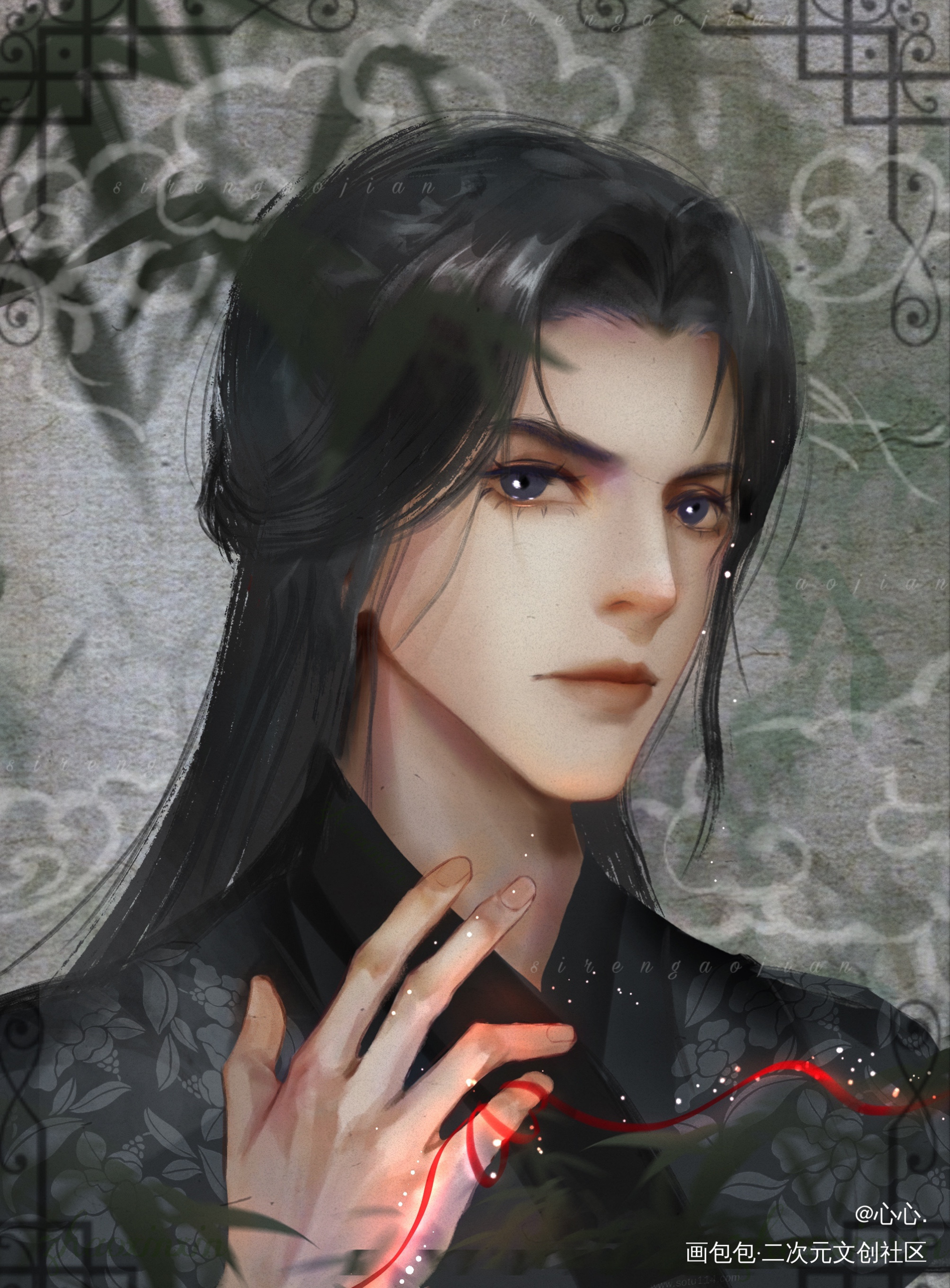 群秀_娘娘腔群秀绘画作品