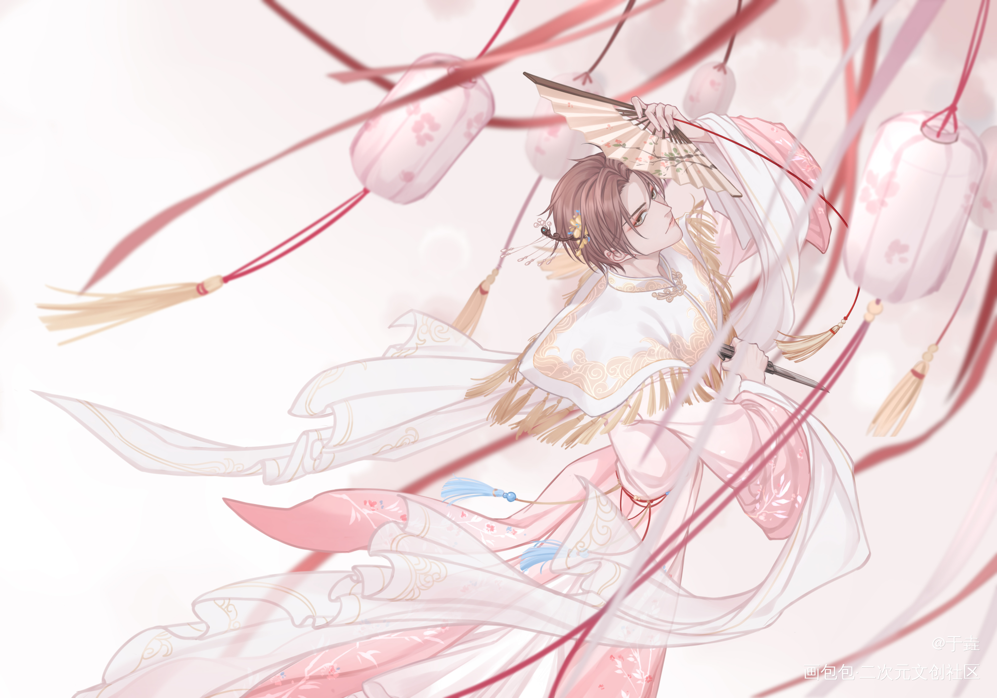 如故 曲绘_盗墓笔记解雨臣绘画作品