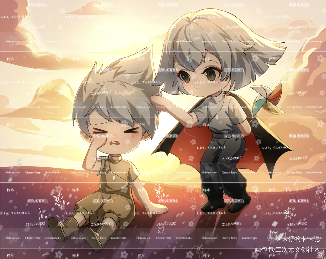卡卡_光遇卡菇绘画作品