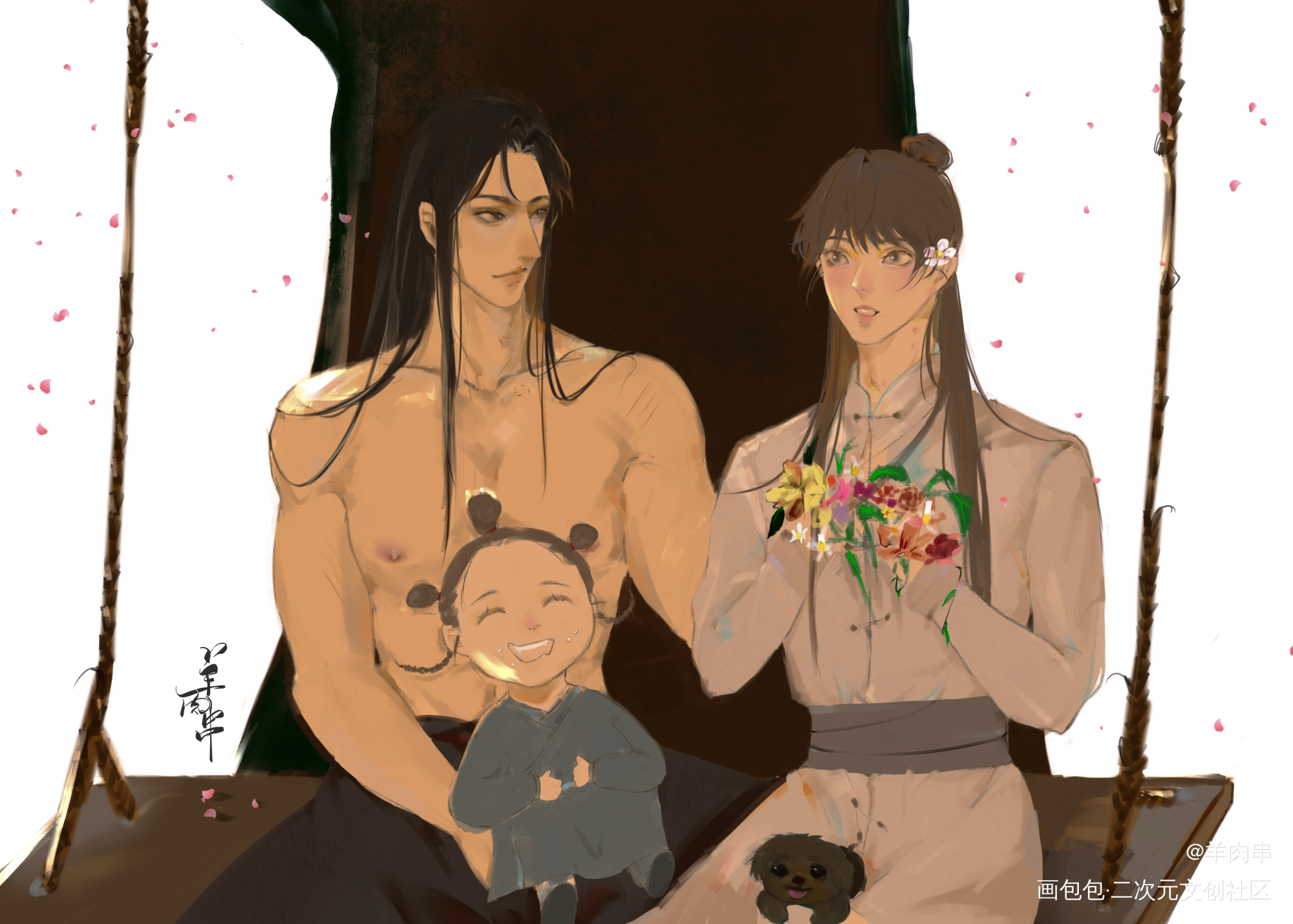 程秀贺图_娘娘腔188男团群秀李程秀古风我要上首推绘画作品