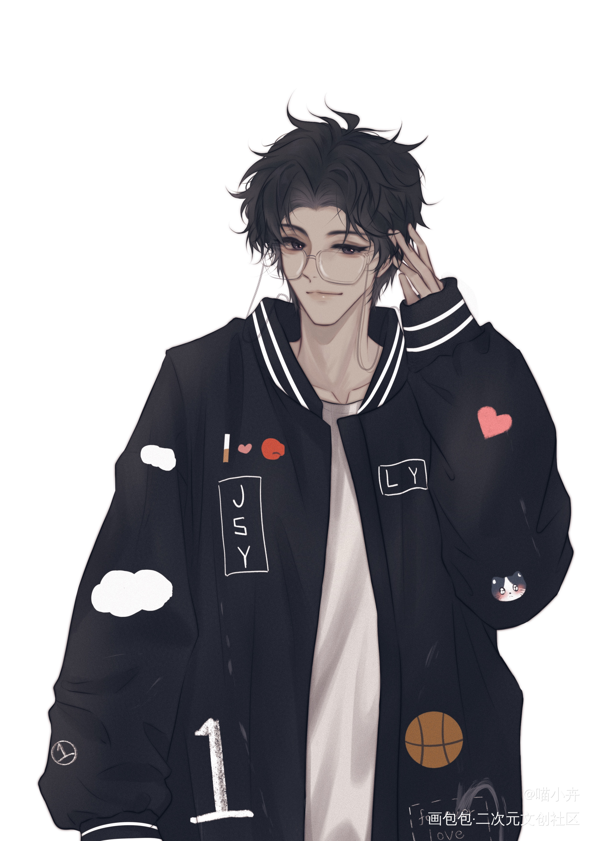 李简_你却爱着一个傻逼188男团李简李玉简隋英平涂绘画作品
