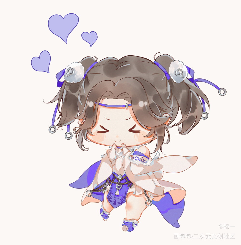 小可爱 ヾ(≧∪≦*)ノ〃_剑网3霸刀绘画作品