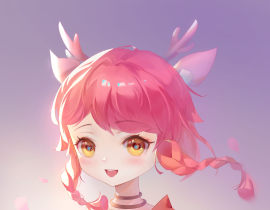 瑶瑶 衣服改了个配色hhh_绘画作品