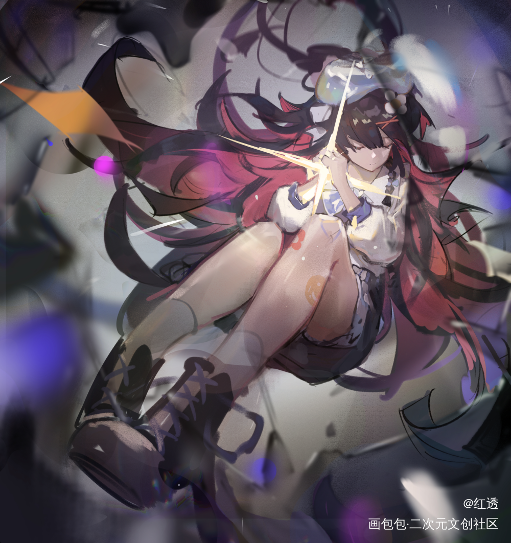 _插画绘画绘画作品