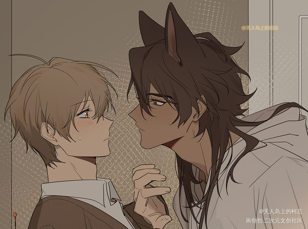 小德在线德寸进尺_日系插画犬类饲养日记原创oc绘画作品