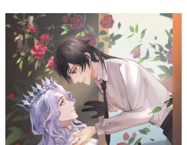 长发公主塔～_绘画作品