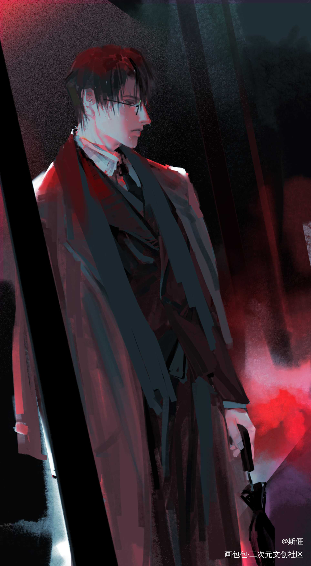 光光…_光与夜之恋绘画作品