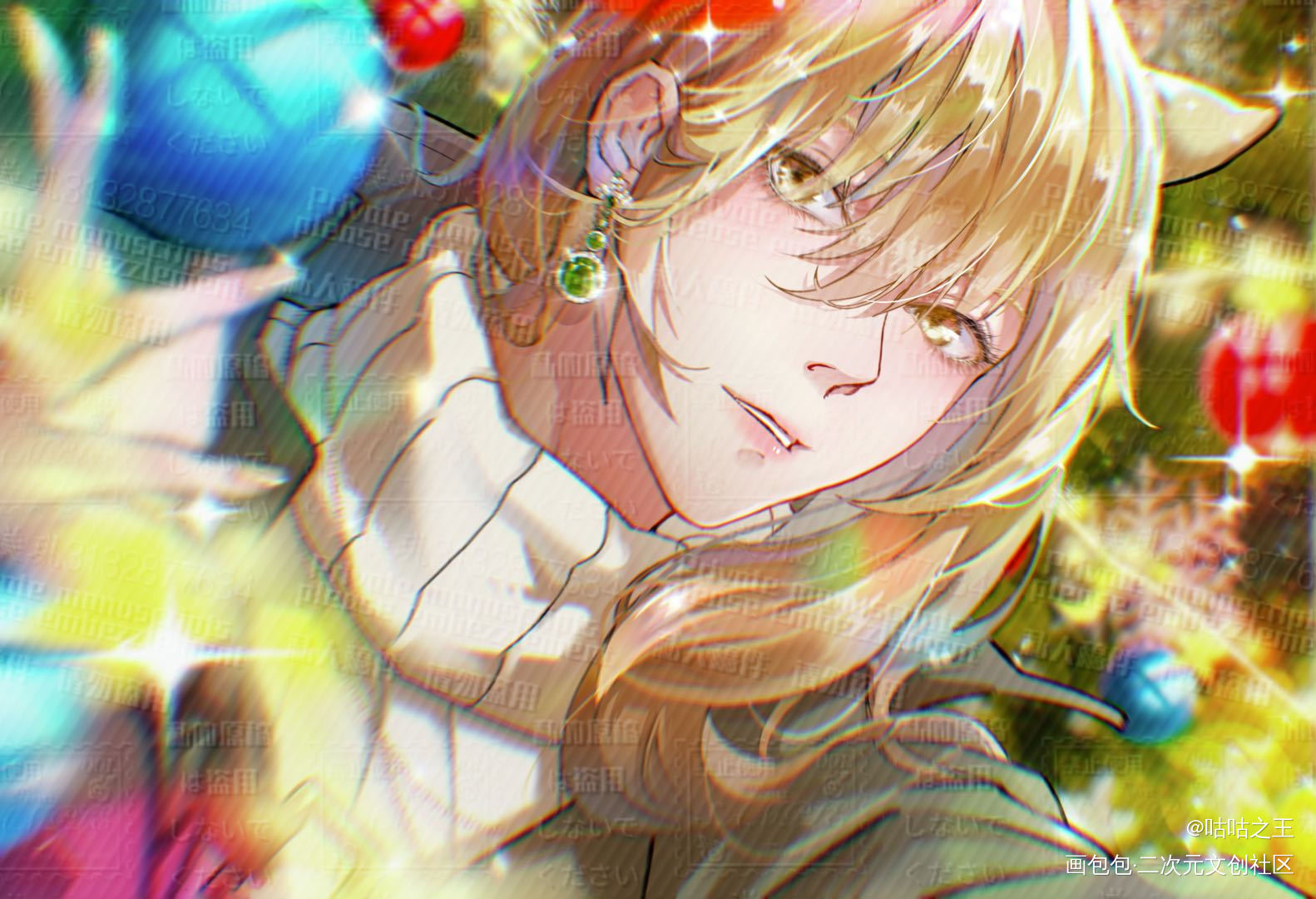 一些稿_插画绘画作品