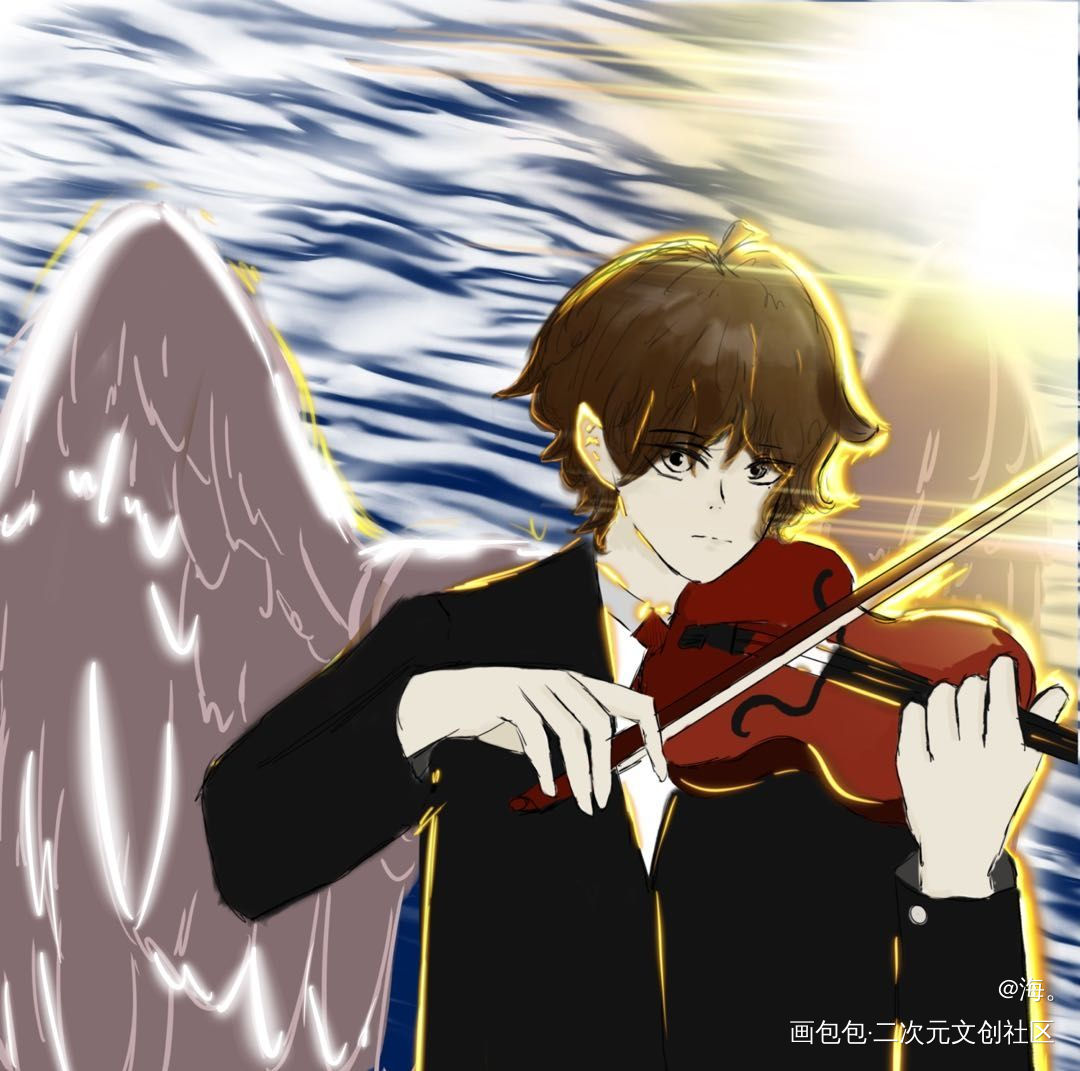 他叫陈知呓_oc绘画作品