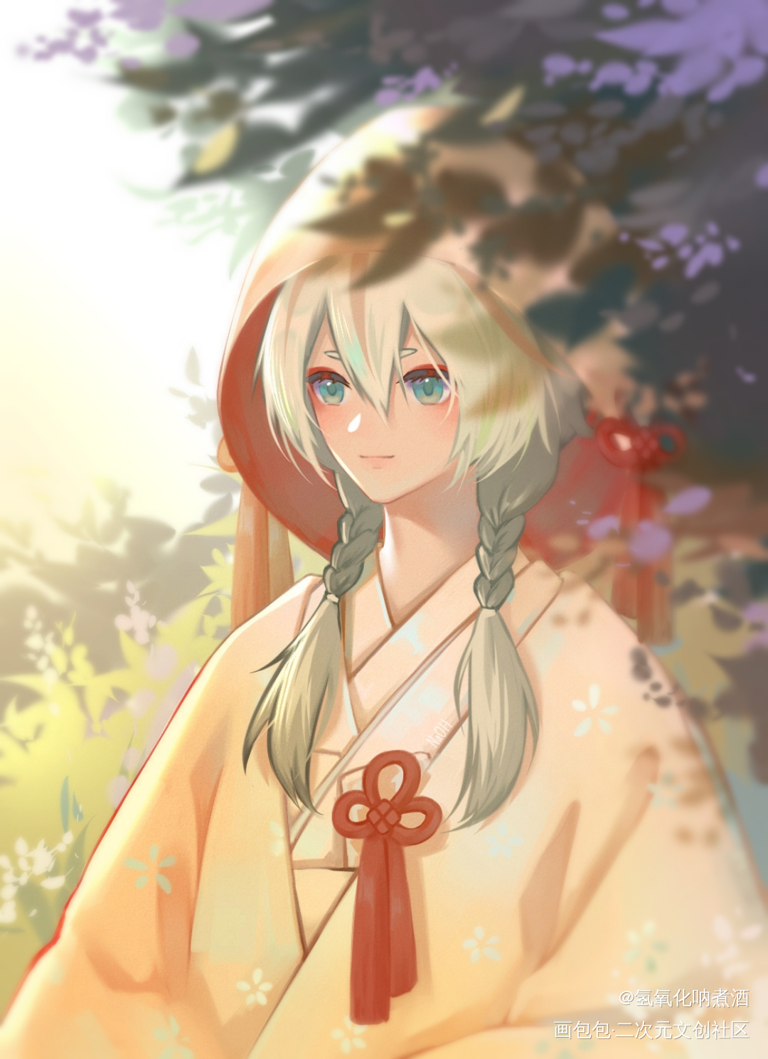 _阴阳师紧那罗藤罗绘画作品