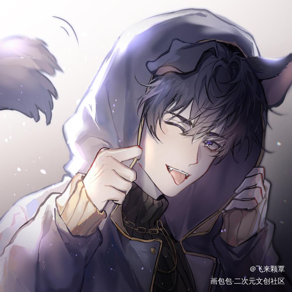 shoto_虚拟主播求点评头像插画同人shotoVtuber绘画作品