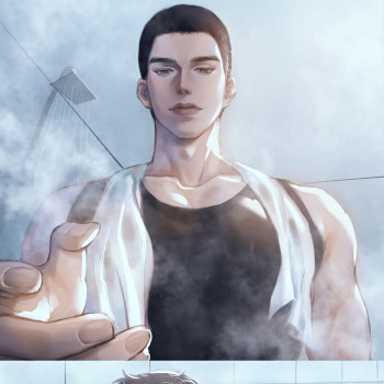 白新羽澡堂社死现场_小白杨188男团俞白白新羽俞风城绘画作品