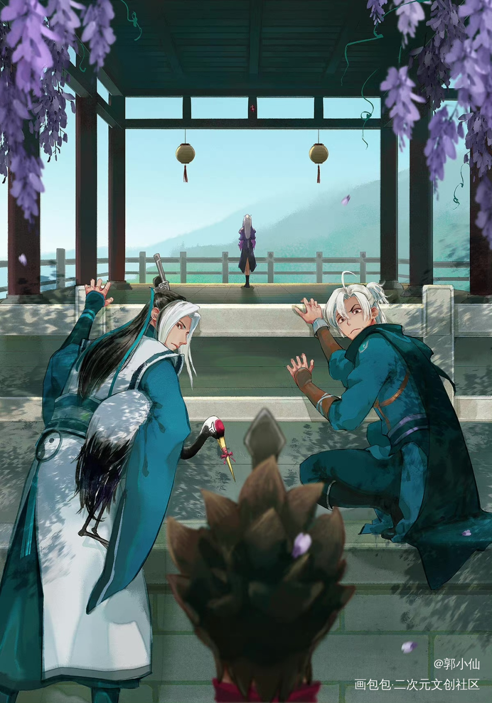 祁进！你失去我了！_剑网3沈剑心祁进姬别情同人绘画作品