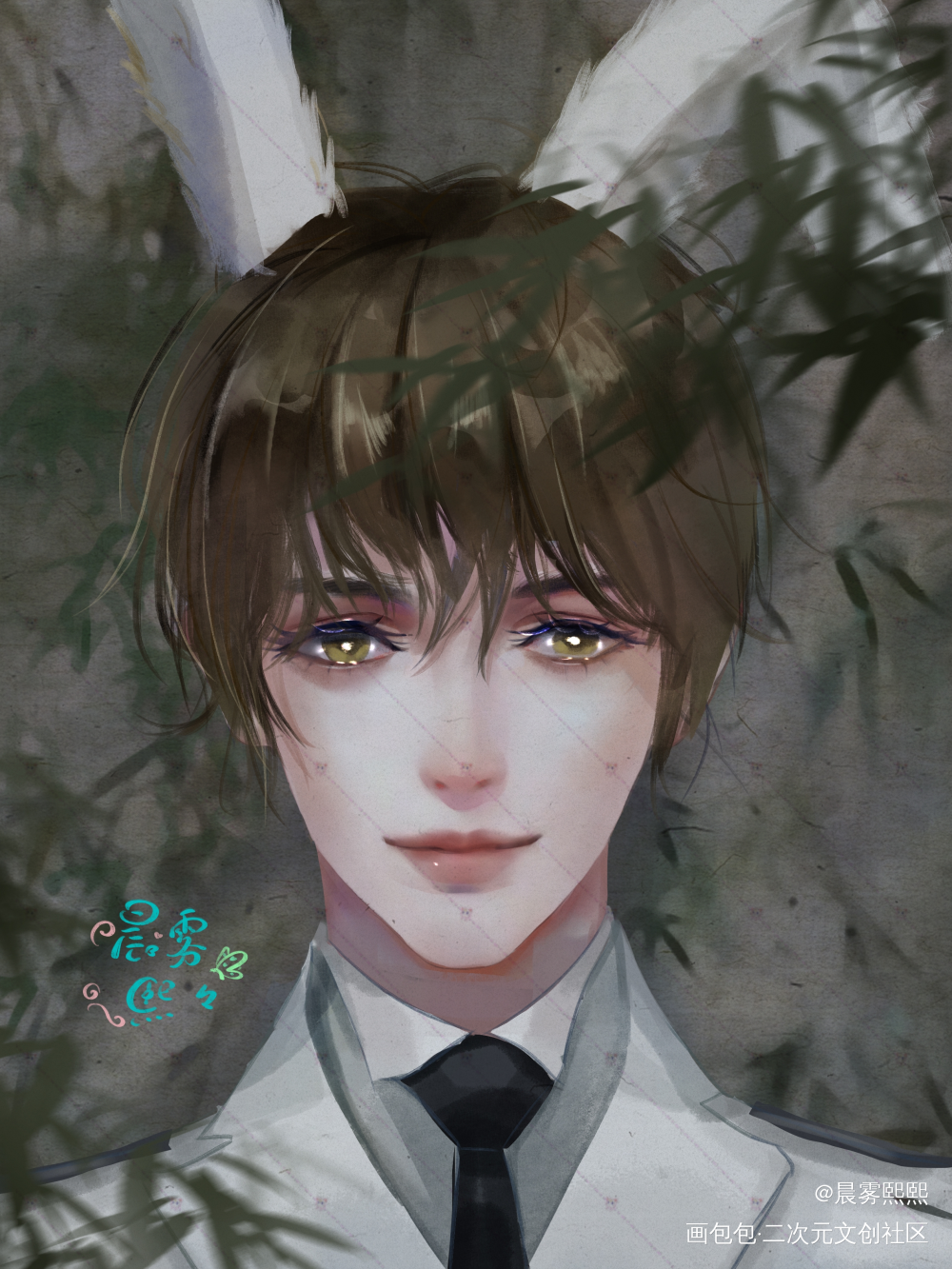 【群秀】良卯月圆时_娘娘腔188男团群秀绘画作品