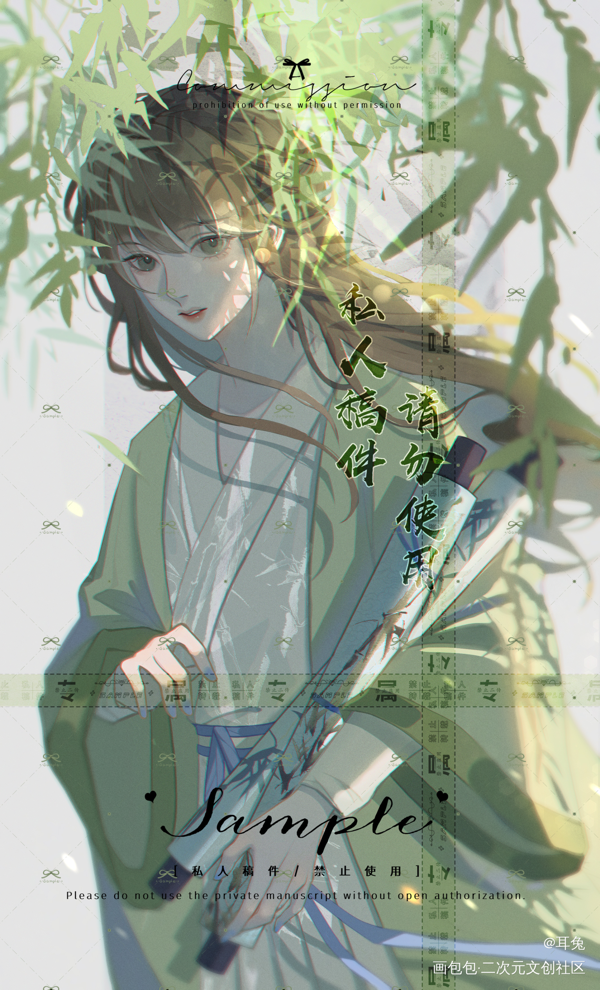 第一次来这里，发发图啊～_板绘插画绘画作品