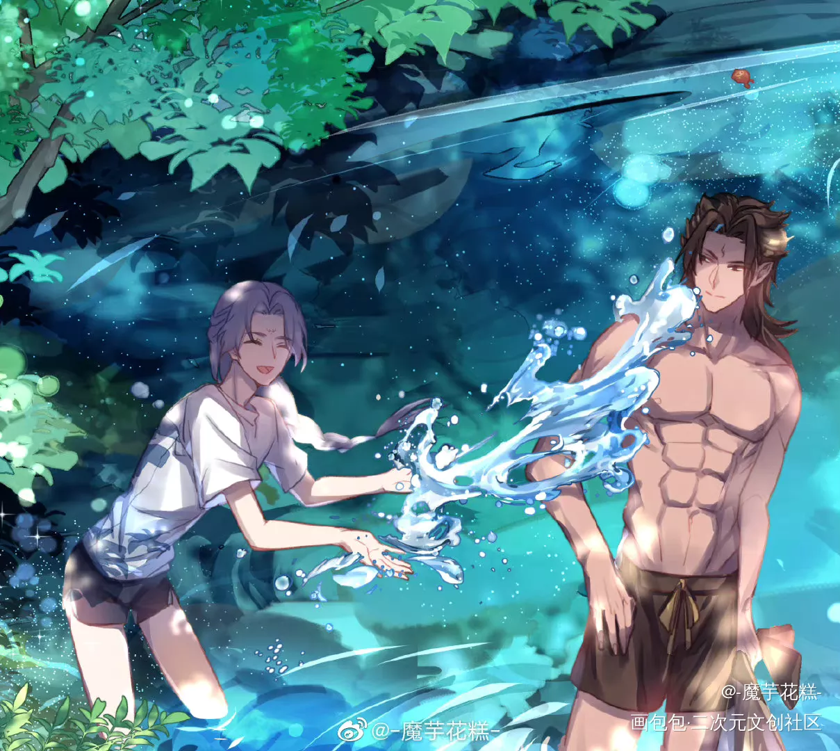 _天宝伏妖录插画同人天宝伏妖录动画绘画作品