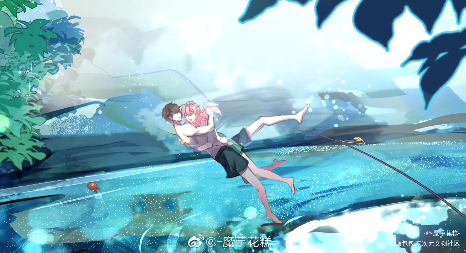 _天宝伏妖录插画同人天宝伏妖录动画绘画作品