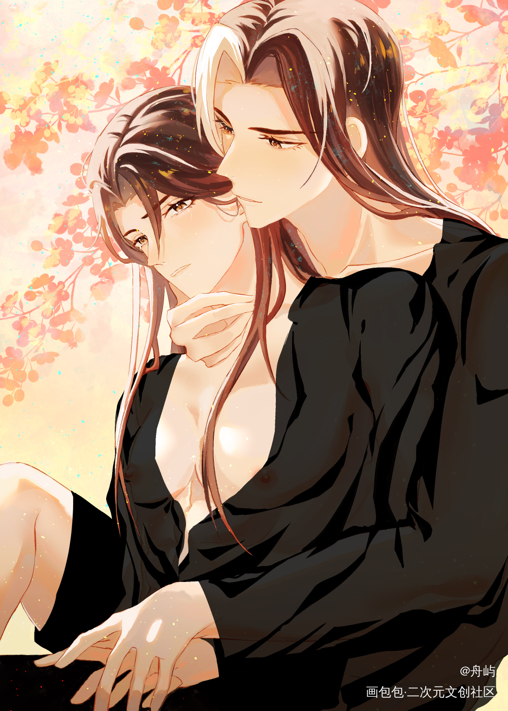 晏沈_山河剑心千秋晏沈绘画作品