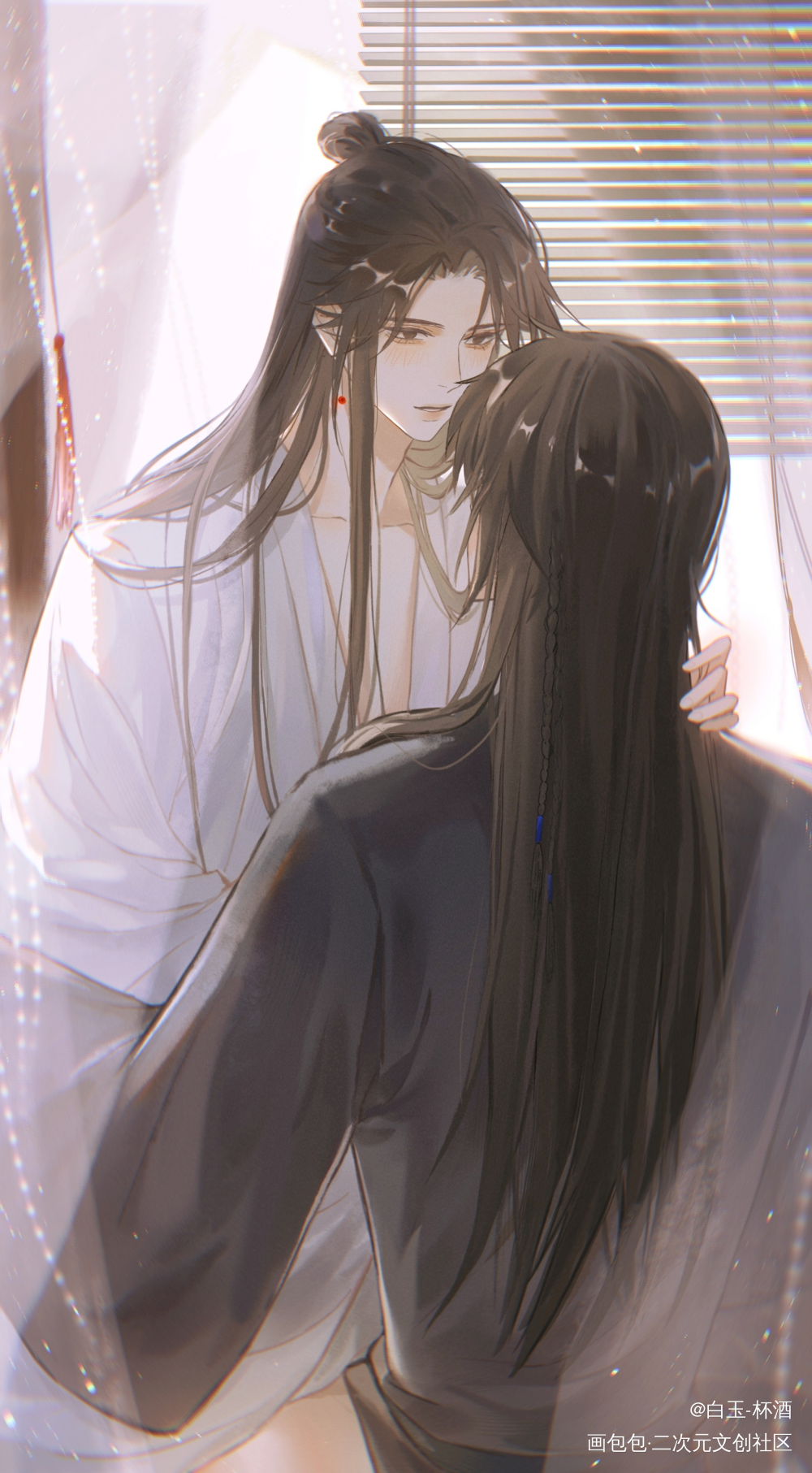 _将进酒策舟绘画作品