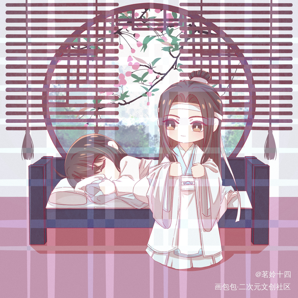 稿_魔道祖师墨香铜臭绘画作品