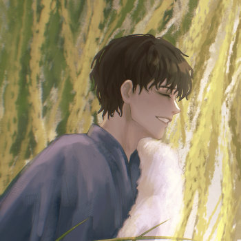 盗墓笔记沙海瓶邪吴邪插画邪瓶procreate绘画绘画作品