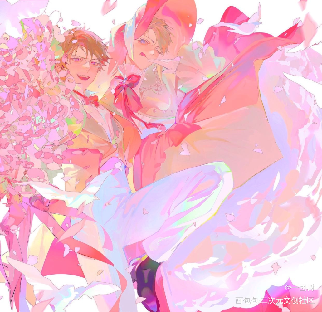 _偶像梦幻祭鸣上岚门岚门鸣门章臣绘画作品