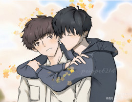 一个抱抱_绘画作品