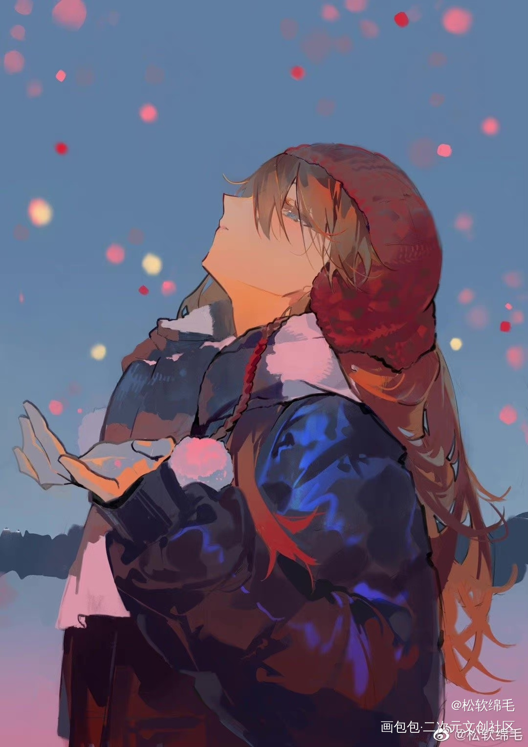 雪_EVA新世纪福音战士绘画作品