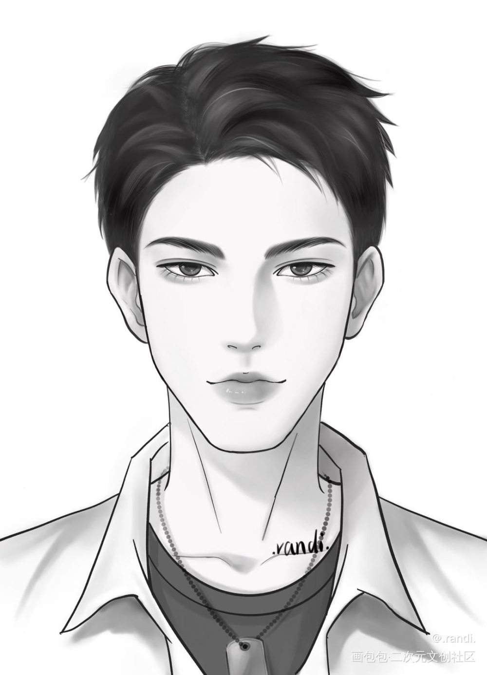 俞猪和公主_小白杨188男团俞白板绘涂绘画作品