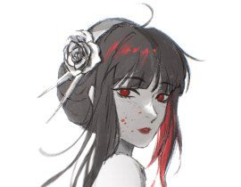 老婆（星星眼_绘画作品