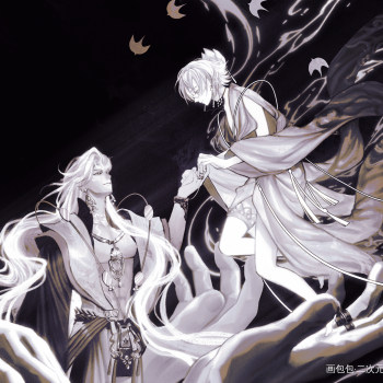 阴阳师修帝阿修罗帝释天绘画作品