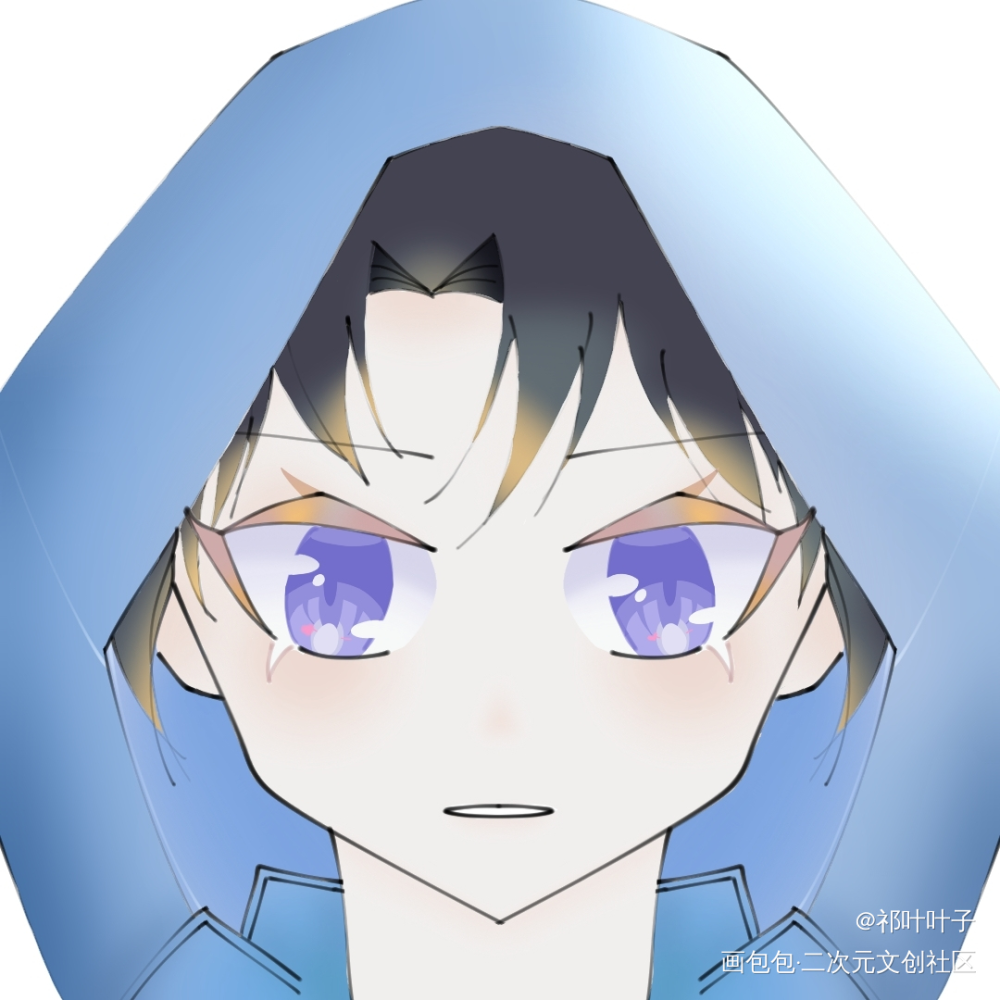 墨燃_二哈和他的白猫师尊绘画作品