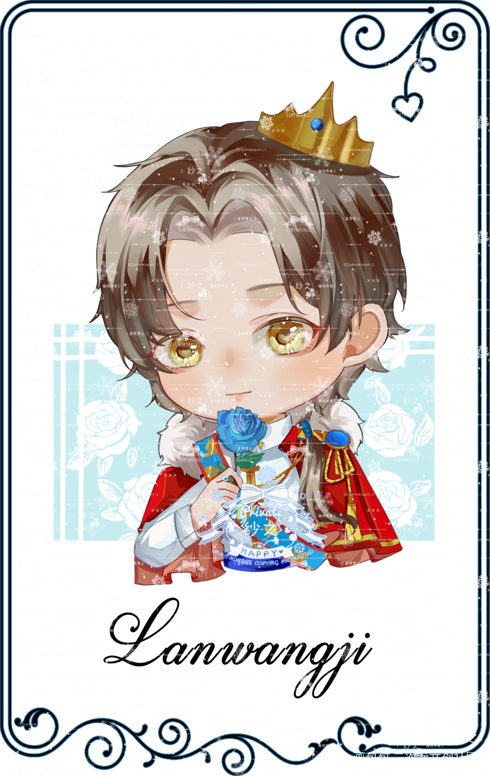 魔道-忘羡-（106）_魔道祖师忘羡蓝忘机Q版头像同人绘画作品