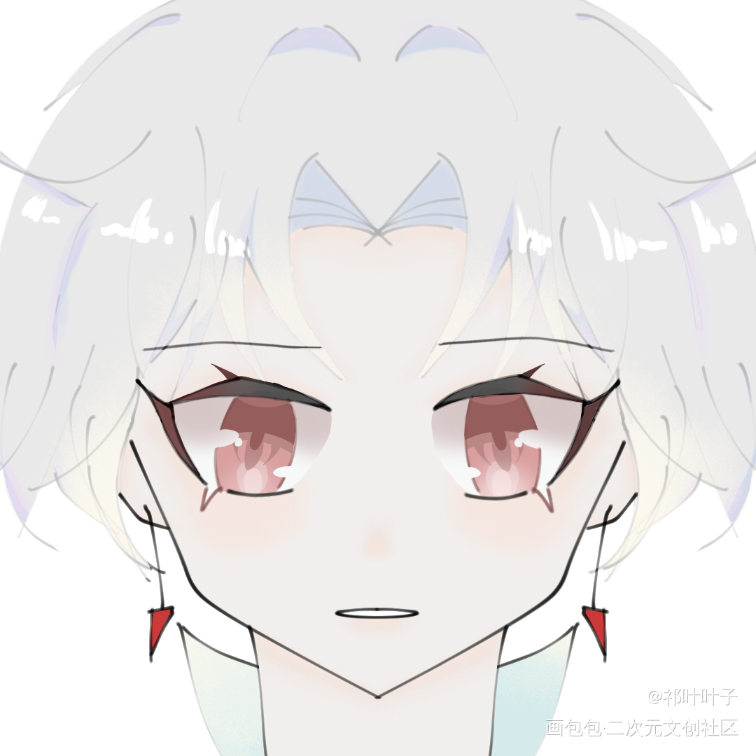 晚宁_二哈和他的白猫师尊绘画作品
