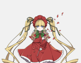 【蔷薇少女】真红🌹_绘画作品