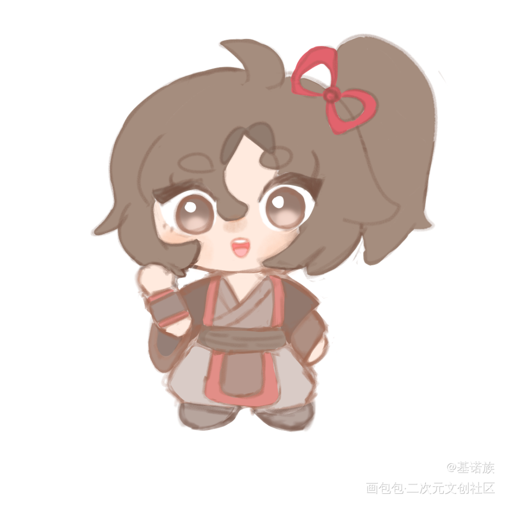 羡_魔道祖师魏无羡Q版绘画作品
