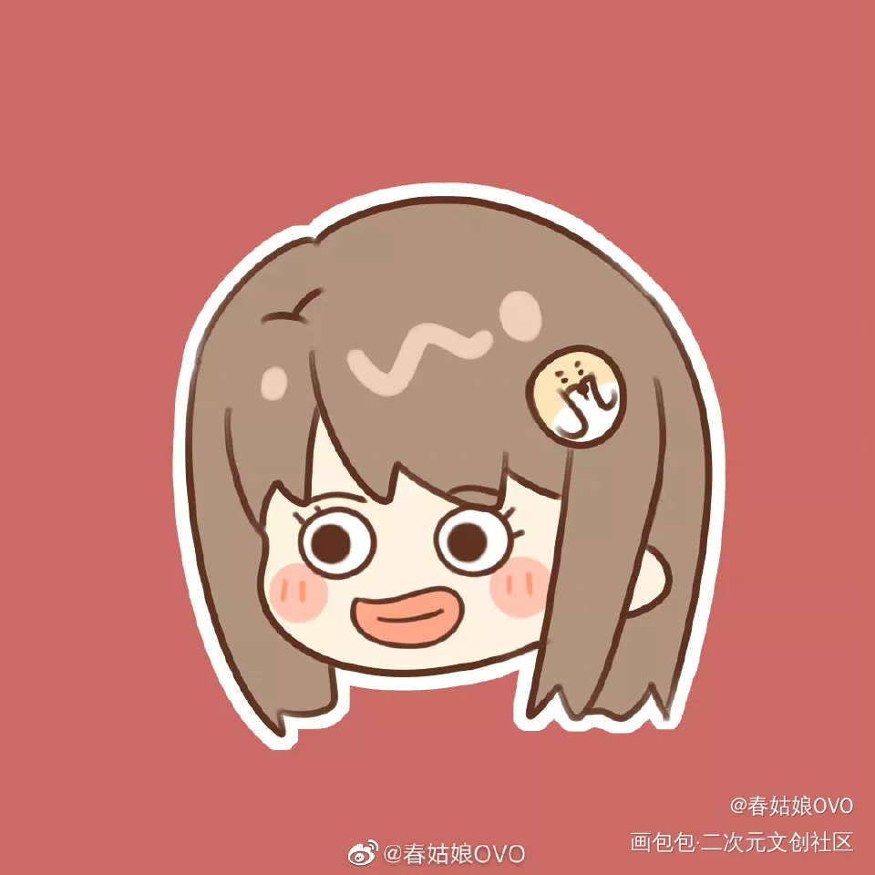 香肠派对_恋与制作人李泽言Q版头像绘画作品