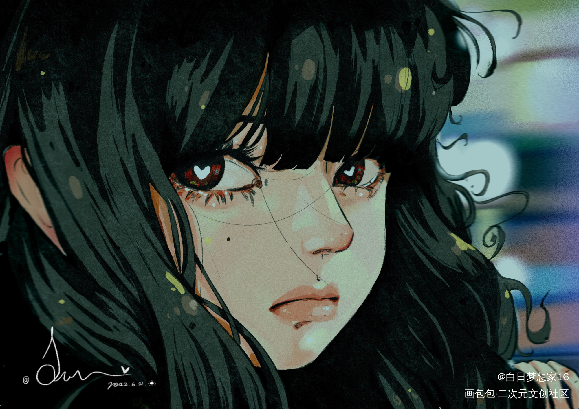 ✧(≖ ◡ ≖✿)_板绘涂摸鱼页绘画作品