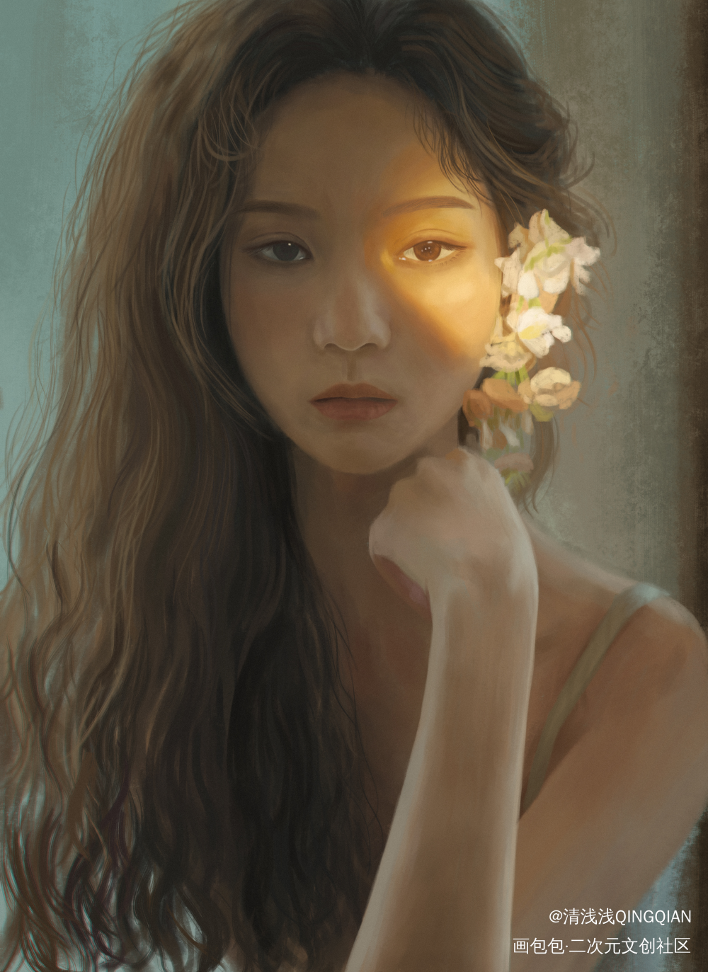 故梦_板绘涂同人procreateipad画画画画板绘插画板绘绘画绘画作品