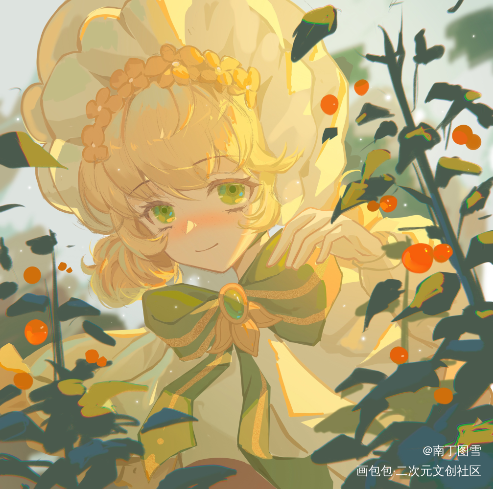 是夏天吖_插画同人procreate绘画绘画作品