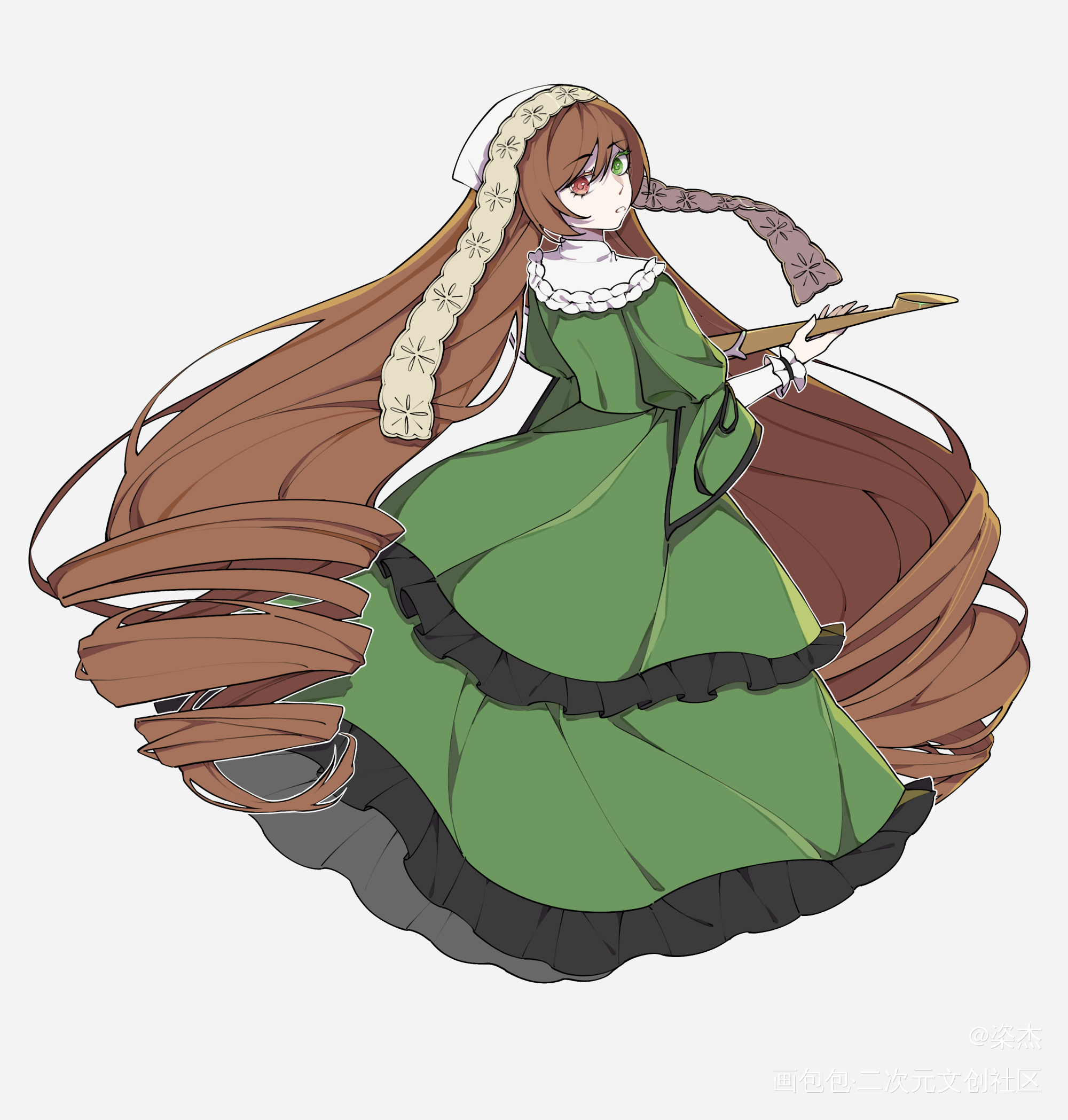 【蔷薇少女】翠星石_蔷薇少女翠星石同人绘画绘画作品