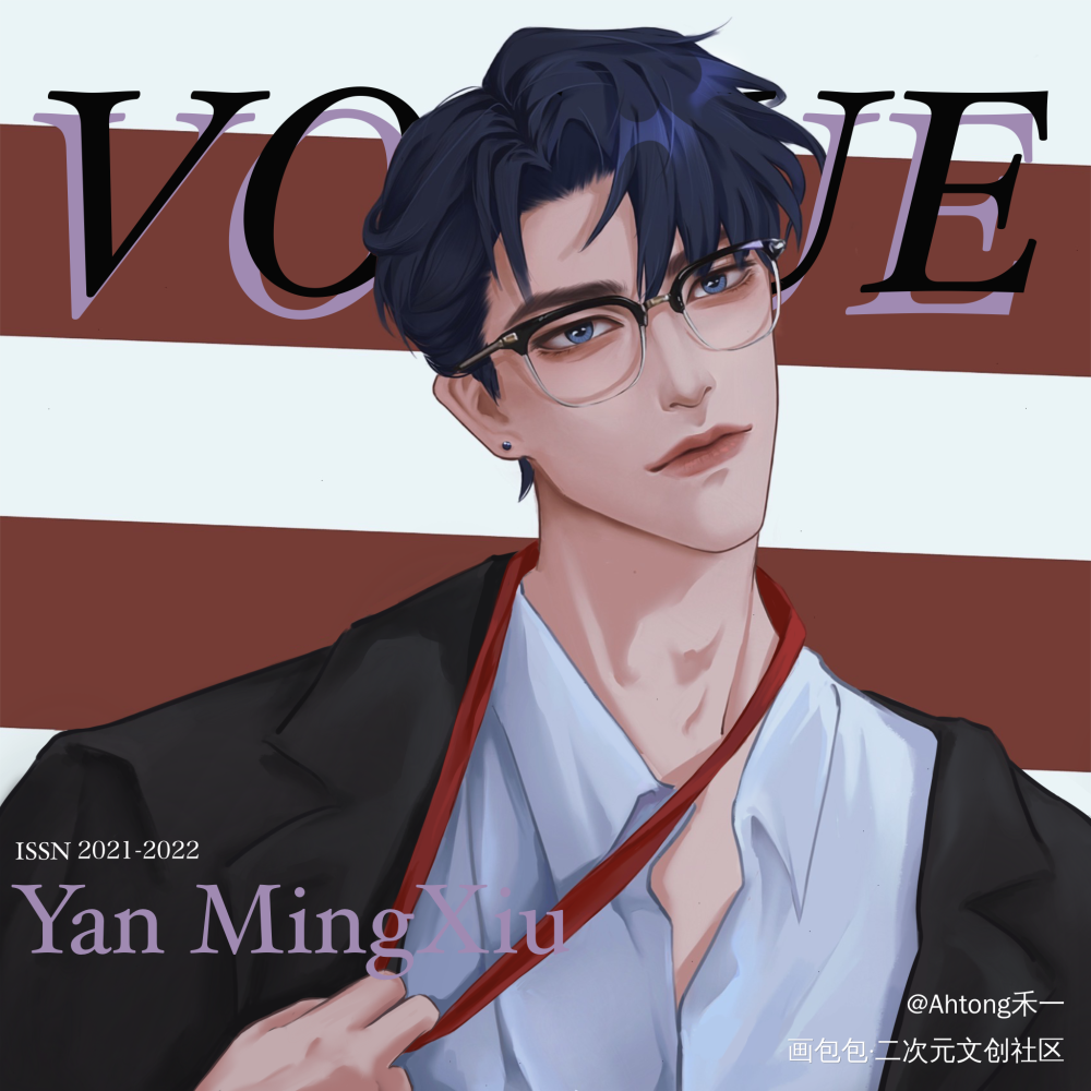 晏美人_职业替身188男团晏明修绘画作品