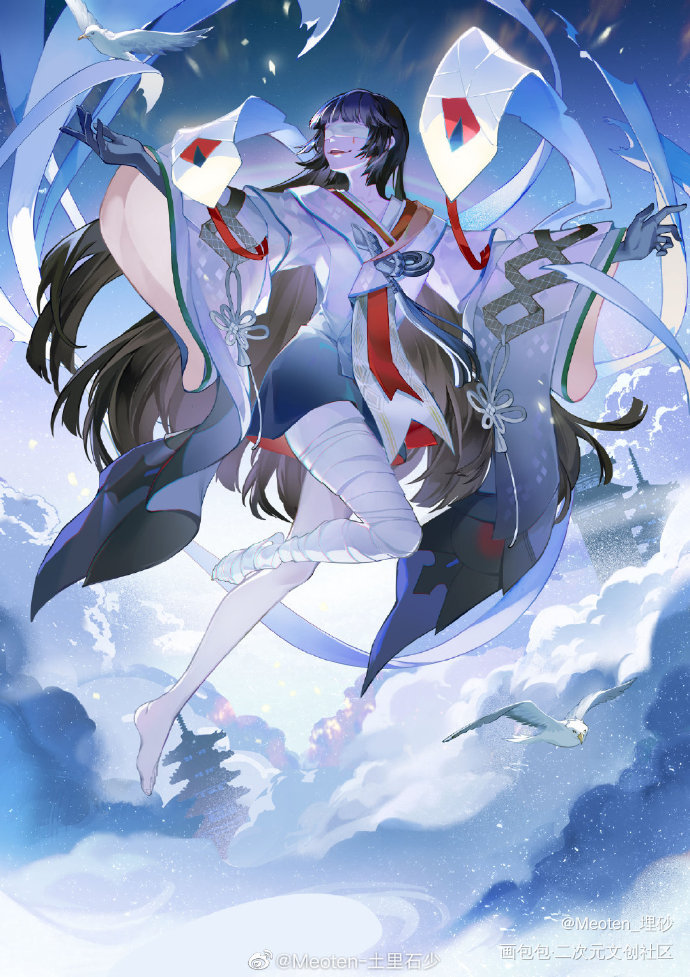 一反木绵_阴阳师我要上首推阴阳师百闻牌绘画作品