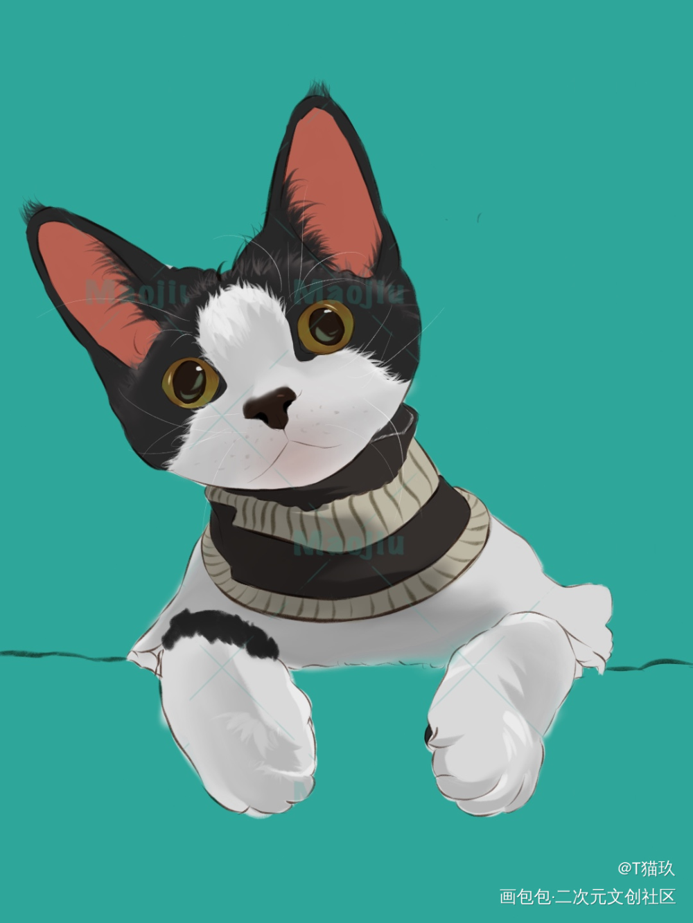 99/7_厚涂平涂板写绘画作品